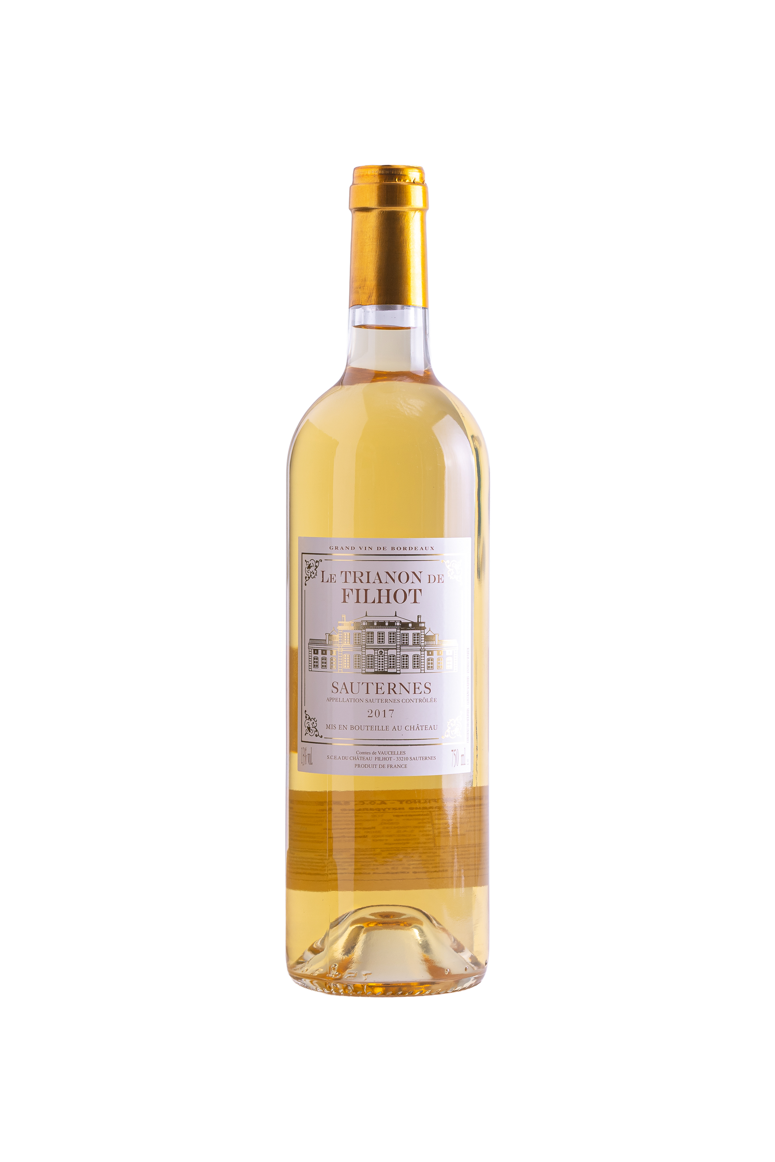 A.O.C. Sauternes Blanc LE TRIANON DE FILHOT - Сеть винных магазинов Wine Gallery 