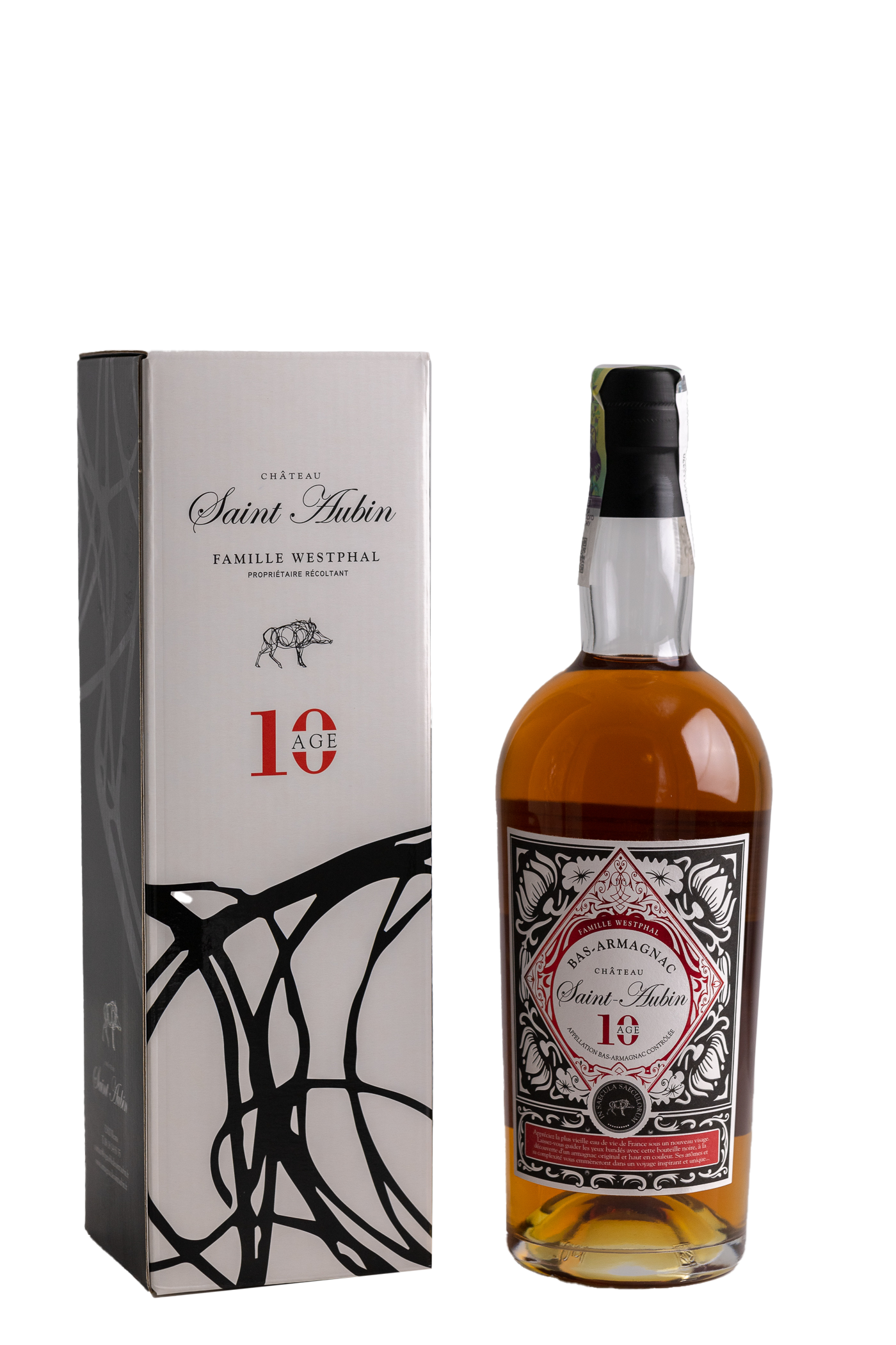 Bas Armagnac Saint Aubin Age 10 SAS Saint-Aubin - Сеть винных магазинов Wine Gallery 