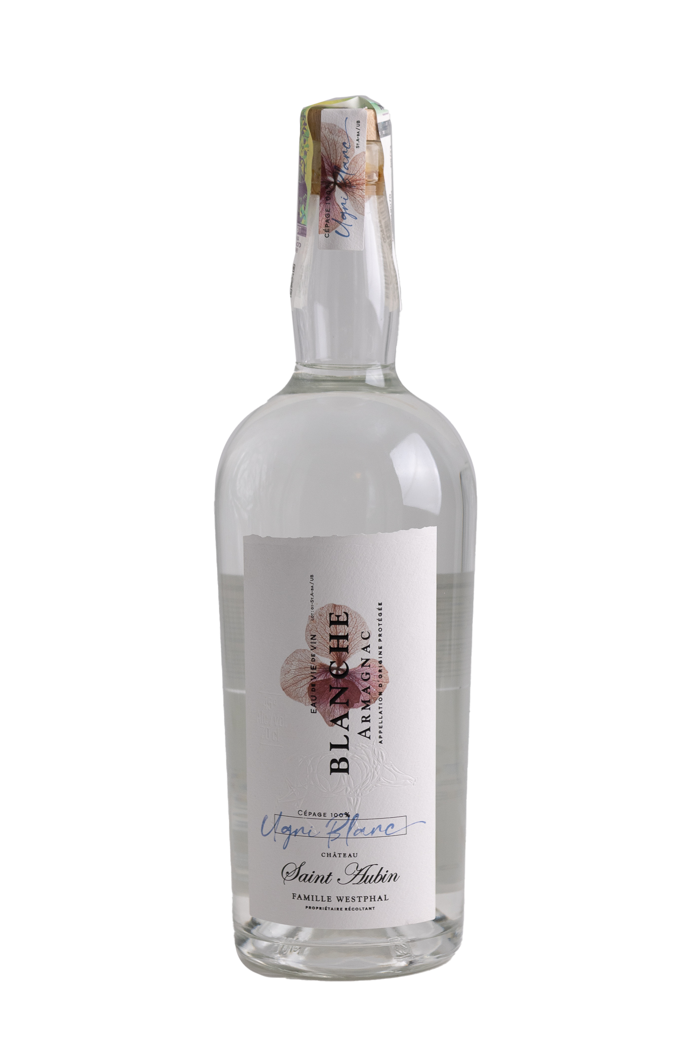 Blanche Armagnac Saint Aubin 100% Ugni Blanc SAS Saint-Aubin - Сеть винных магазинов Wine Gallery 