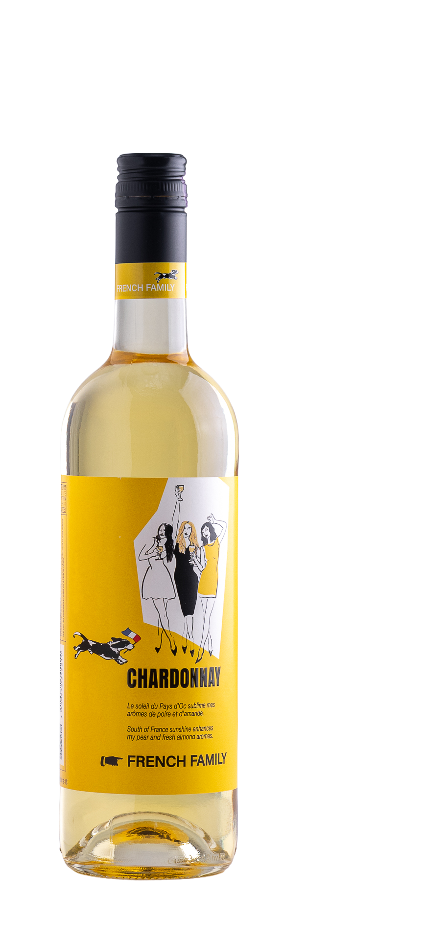 French Family IGP Pays d'Oc Chardonnay Grands Vins de Gironde SAS - Сеть винных магазинов Wine Gallery 