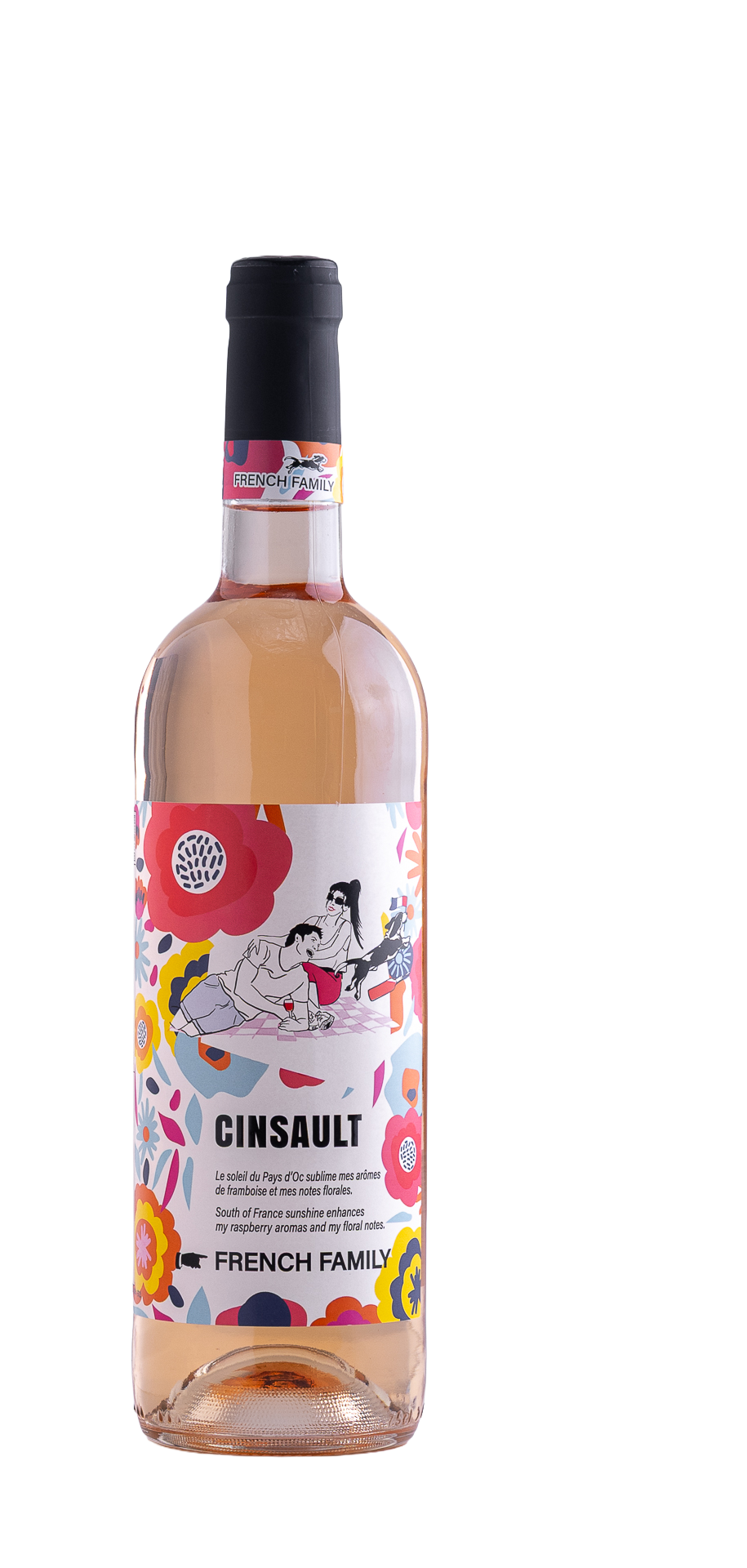French Family IGP Pays d'Oc Rose Cinsault Grands Vins de Gironde SAS - Сеть винных магазинов Wine Gallery 