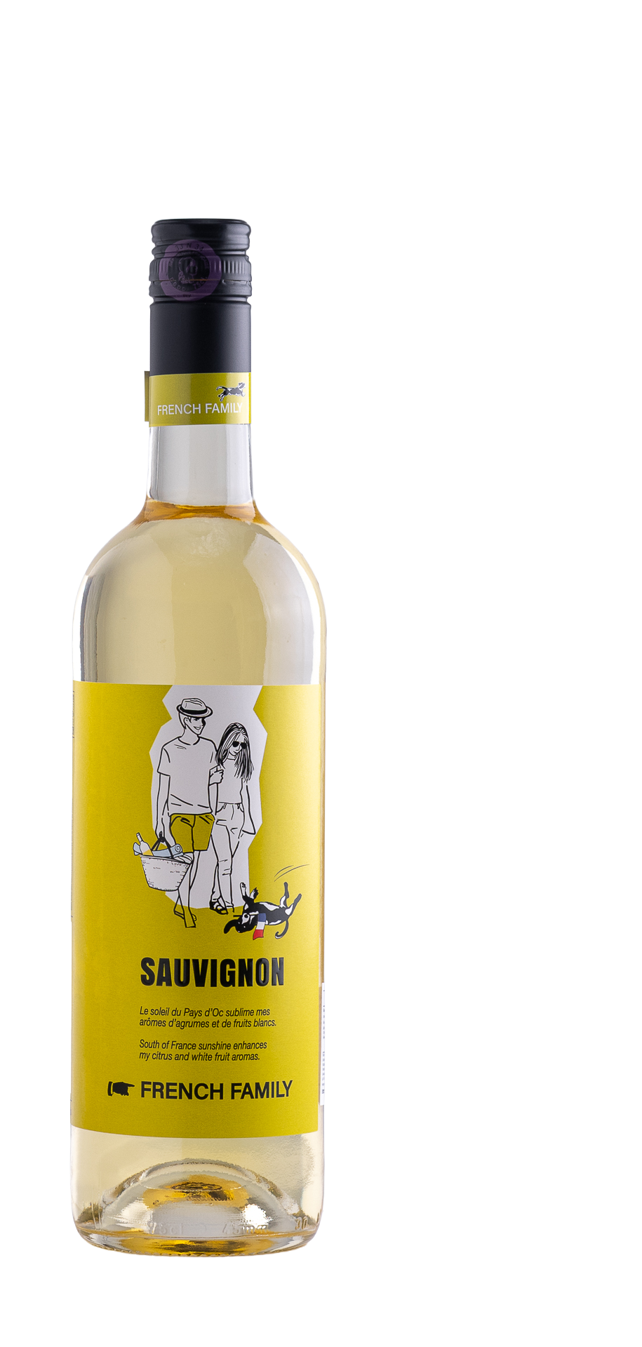 French Family IGP Pays d'Oc Sauvignon Blanc Grands Vins de Gironde SAS - Сеть винных магазинов Wine Gallery 