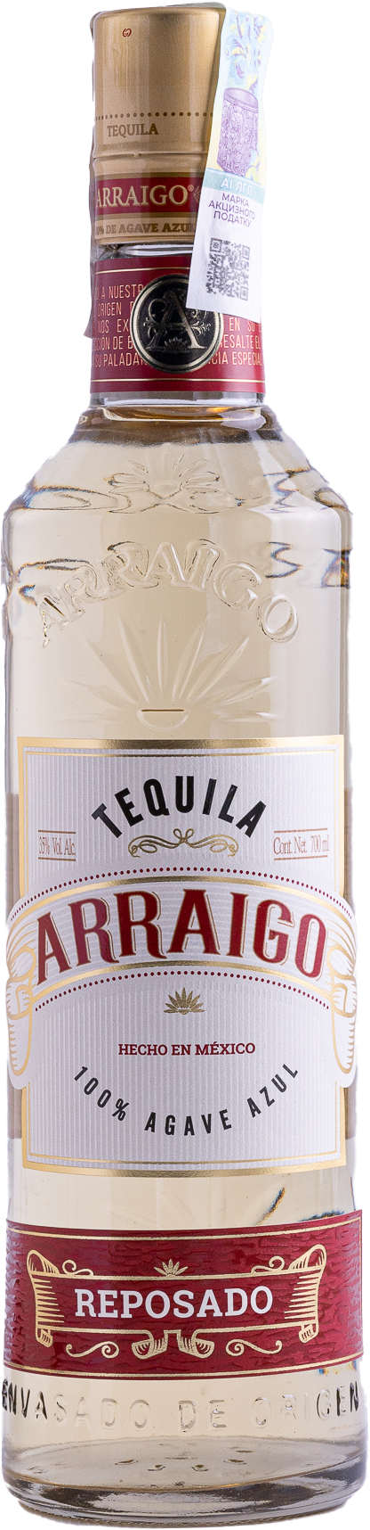 Tequila Arraigo Reposado 100% Agave Azul EEC General Goods SL - Сеть винных магазинов Wine Gallery 