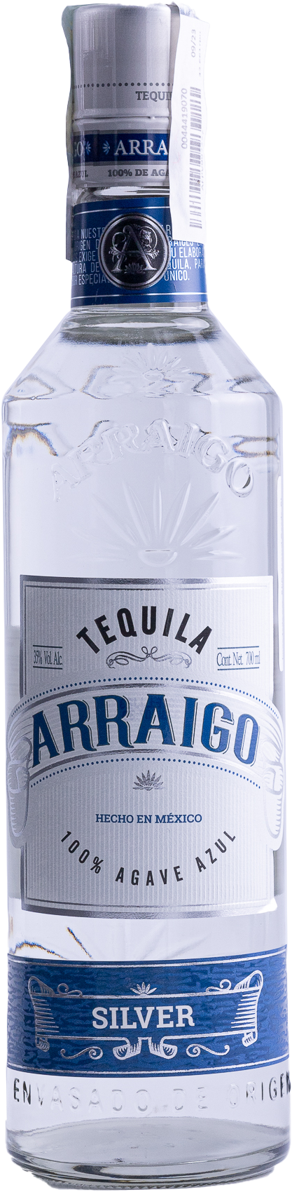 Tequila Arraigo Silver 100% Agave Azul EEC General Goods SL - Сеть винных магазинов Wine Gallery 