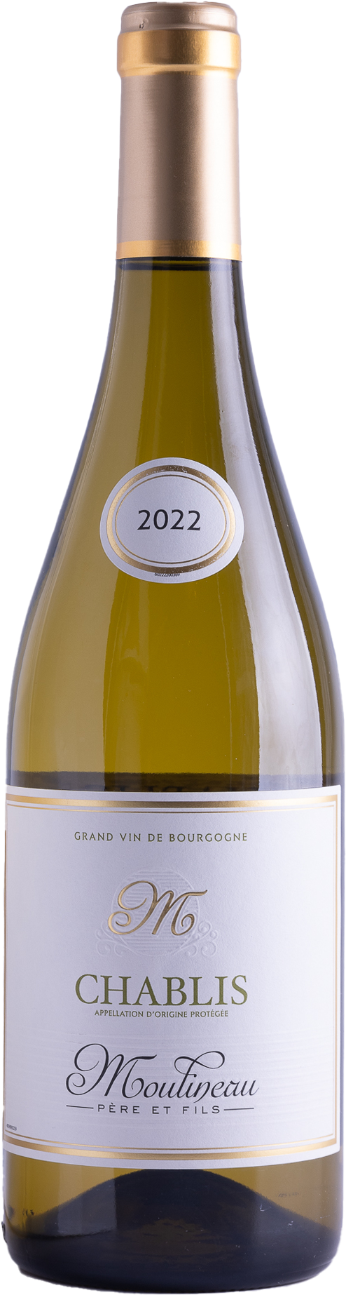 Chablis Moulineau Pere&Fils Blanc 2022 Grands Vins de Gironde SAS - Сеть винных магазинов Wine Gallery 