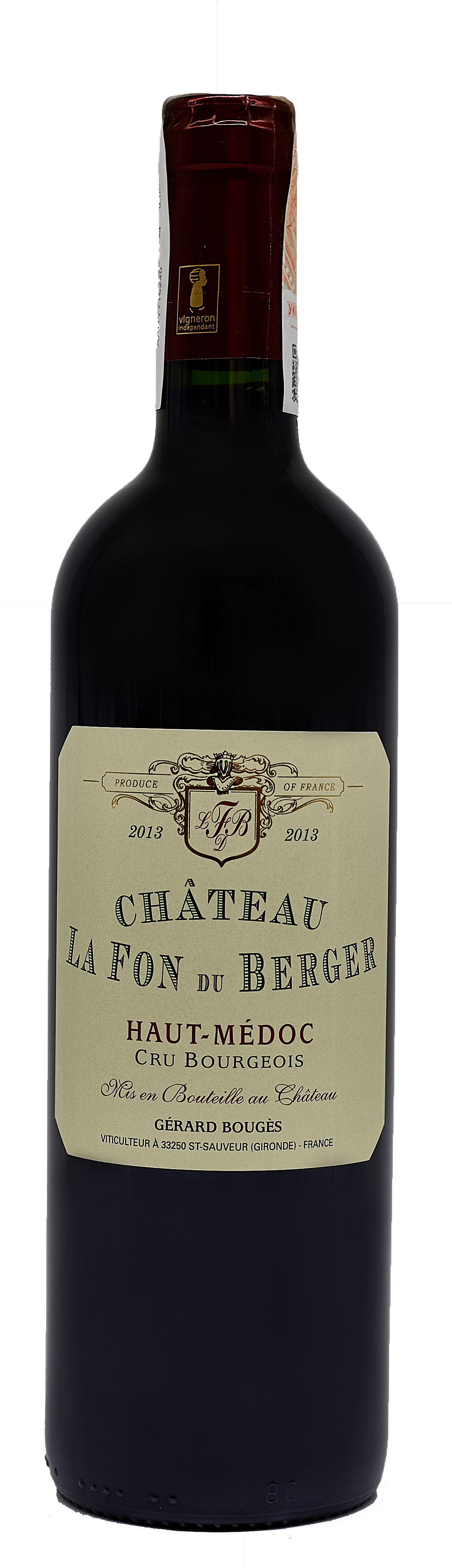 Château LA FON DU BERGER LD VINS S.A.S. - Сеть винных магазинов Wine Gallery 