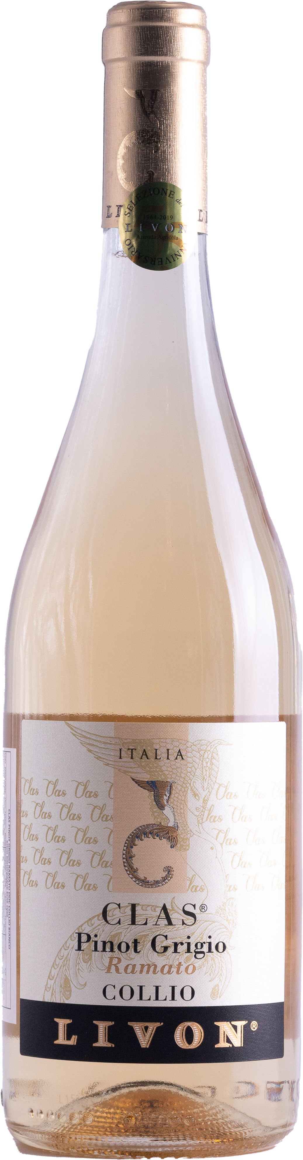 Clas Pinot Grigio Ramato DOC Collio Bianco Societa Agricola Livon - Сеть винных магазинов Wine Gallery 