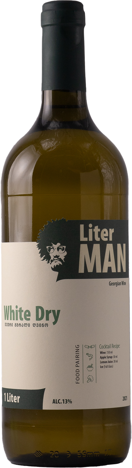 Liter MAN White Dry Shilda - Сеть винных магазинов Wine Gallery 