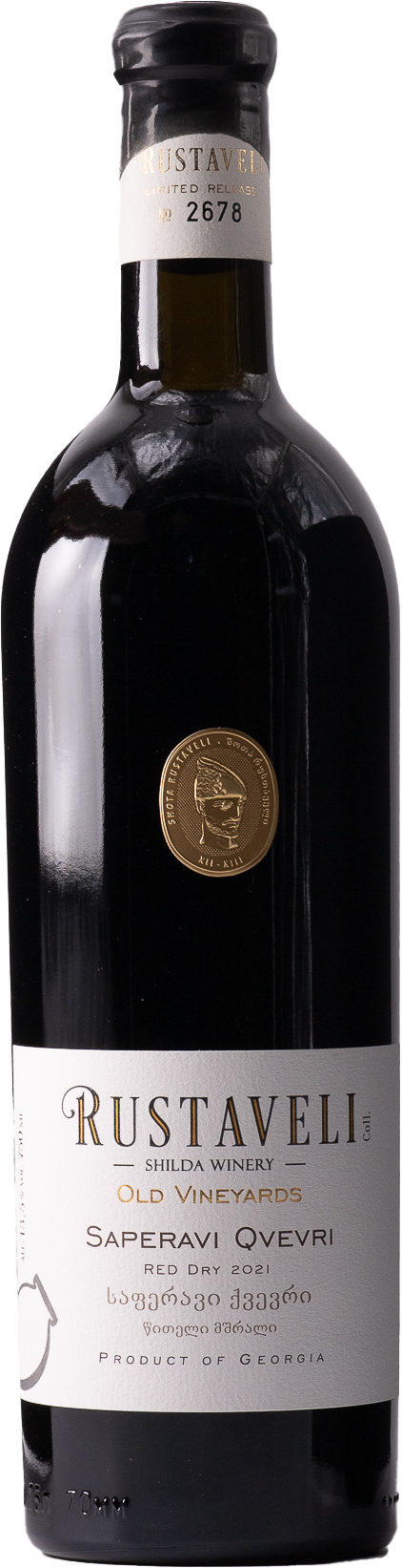 Rustaveli Saperavi Qvevr Shilda - Сеть винных магазинов Wine Gallery 
