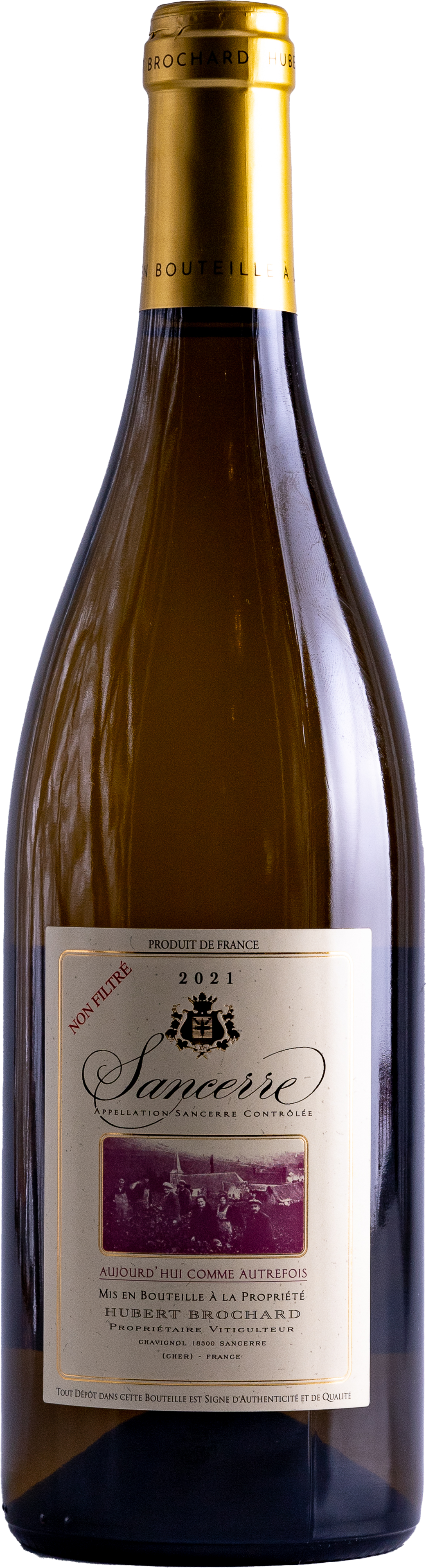 Sancerre Blanc Aujourd’hui Comme Autrefois AOC Hubert Brochard - Сеть винных магазинов Wine Gallery 